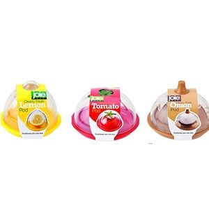 Joie Clearly Fresh Airtight Onion & Lemon Storage Container Pods